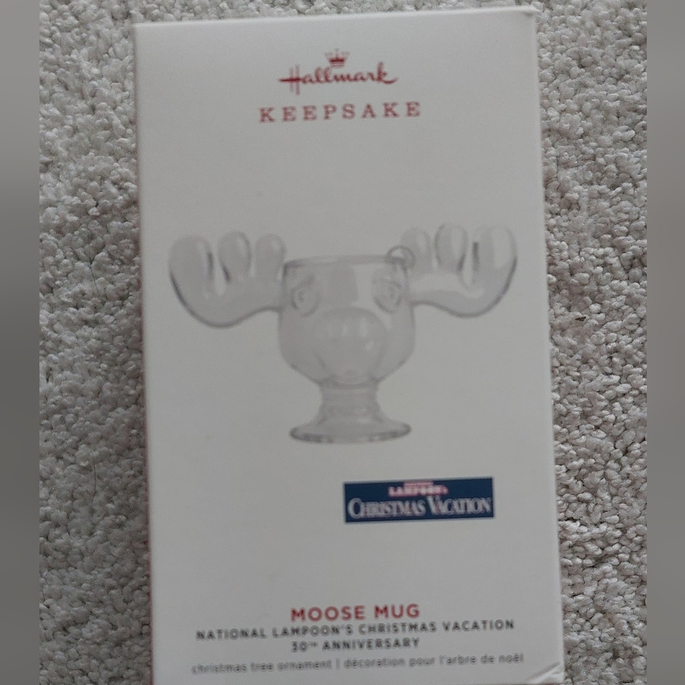 2019 Hallmark National Lampoon’s Christmas Vacation Moose Mug Ornament